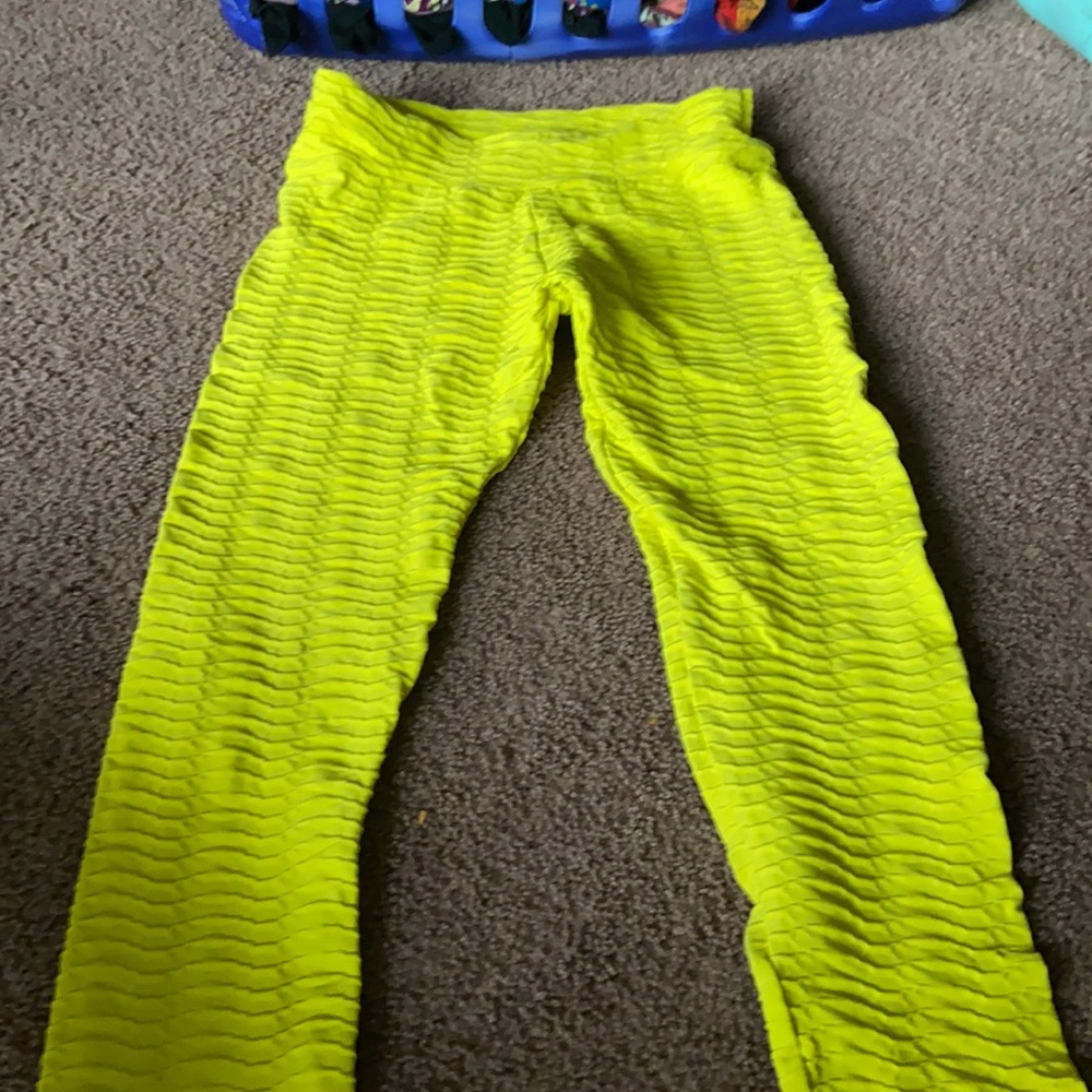 Boty by Brabants Yellow Leggings One Size Kids